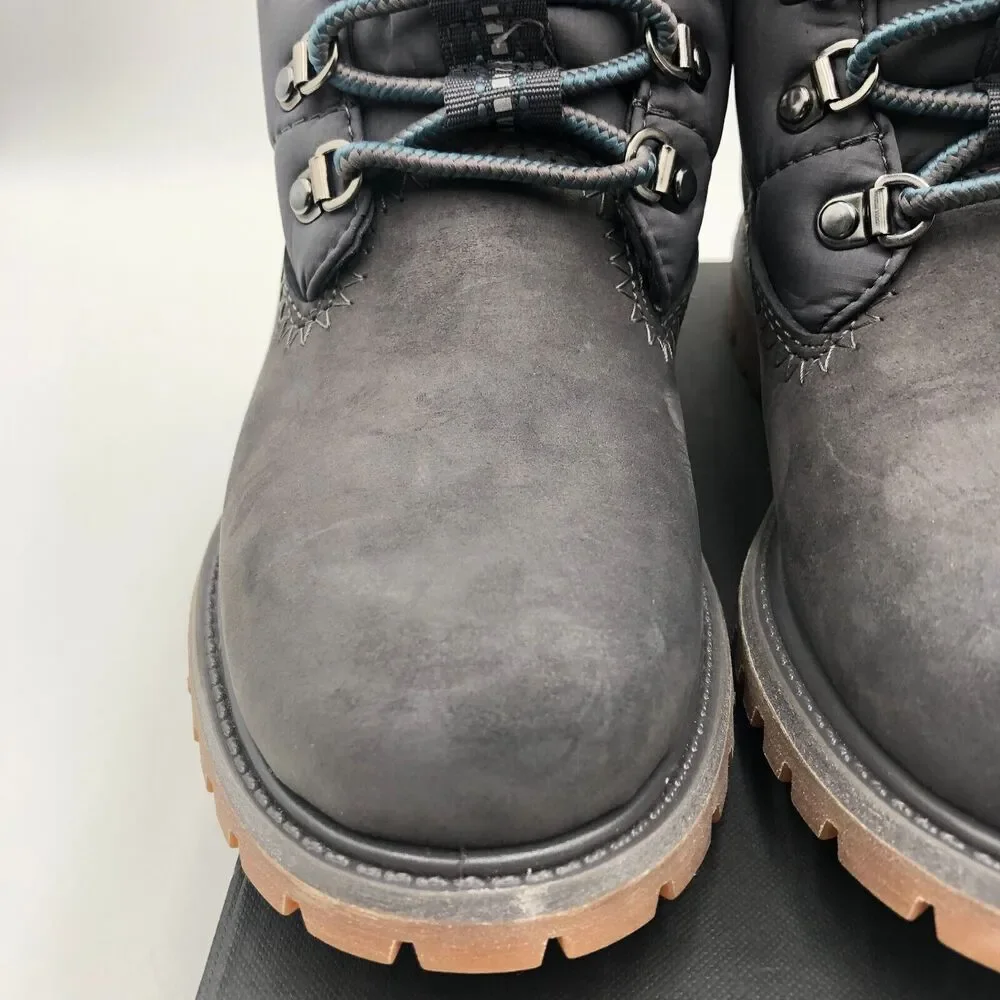 Women's Gray Winter Boots - Picture 6 of 16